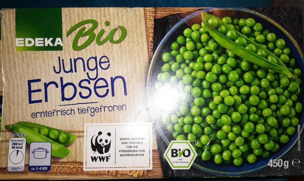 Bio Junge Erbsen