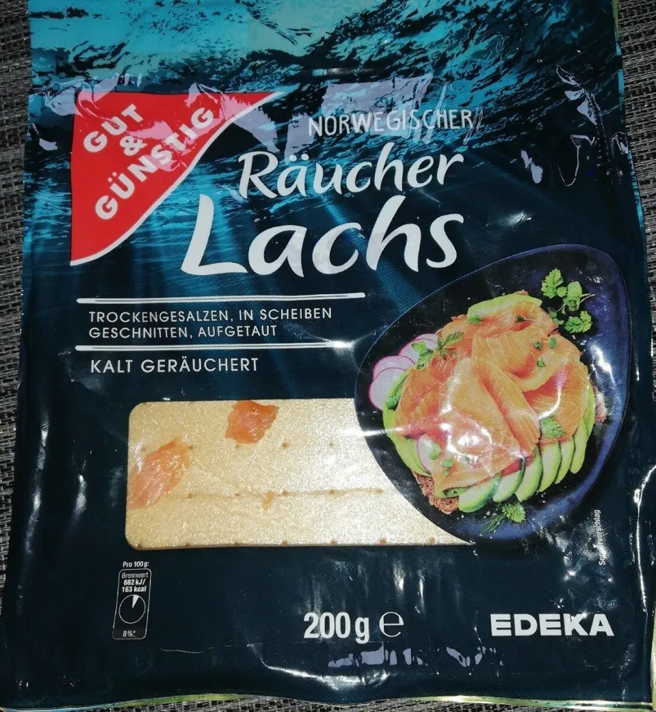 Norwegischer Räucherlachs