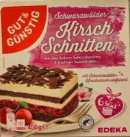 Schwarzwälder Kirsch Schnitten