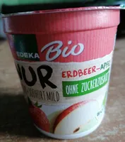 NUR Fruchtjoghurt mild Erdbeere - Apfel