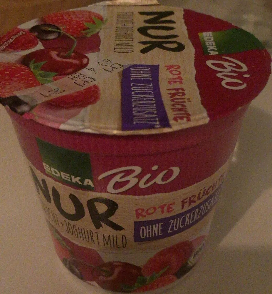Nur Frucht + Joghurt mild, Rote Früchte