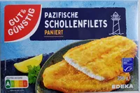 Pazifische Schollenfilets Paniert