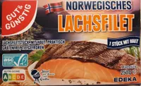 Norwegisches Lachsfilet