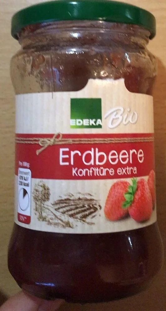 Erdbeer Konfitüre extra