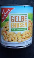 Gelbe Erbsen mit Suppengrün