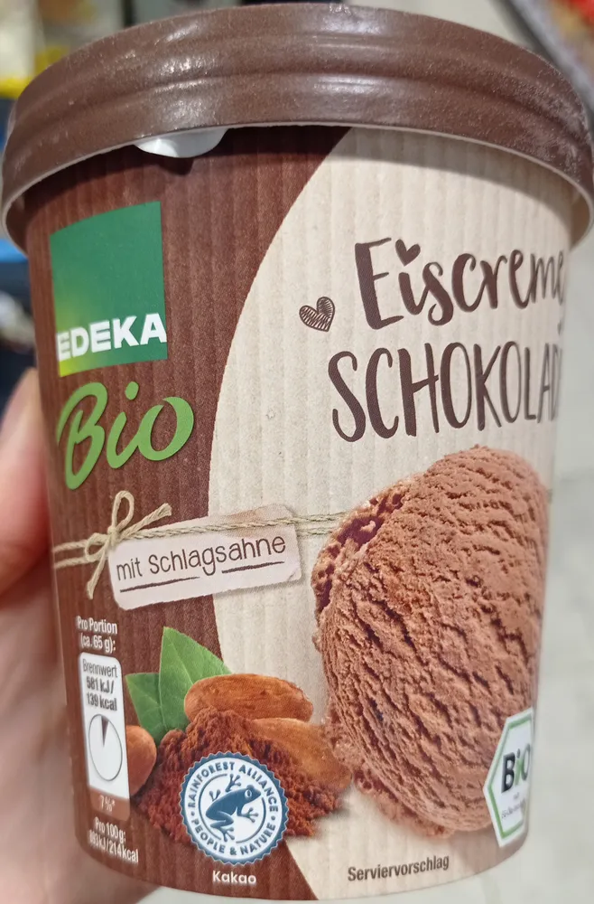 Eiscreme Schokolade