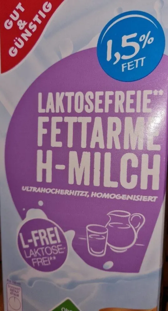 laktosefreie Milch