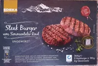 Edeka Steak Burger vom Simmentaler Rind