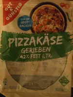 Pizzakäse gerieben