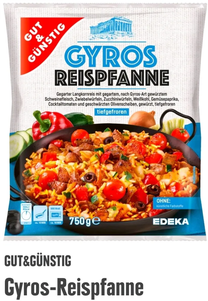 Gyrros Reispfanne