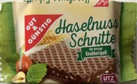 Haselnuss Schnitte