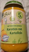 Babynahrung Karotten mit Kartoffeln