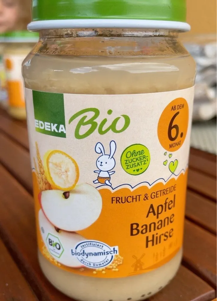 Apfel Banane Hirse