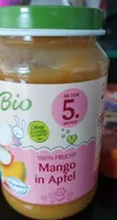 Mango in Apfel