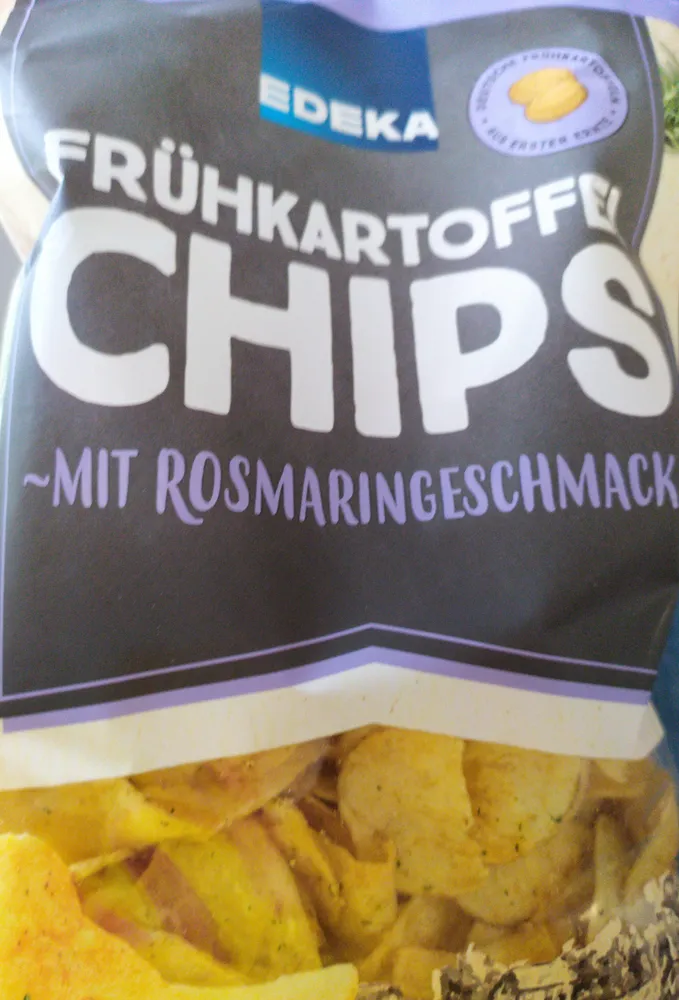 Kartoffelchips mit Rosmaringescmack