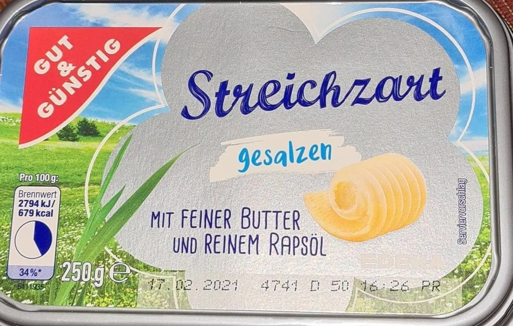 Streichzart