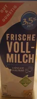 Frische Vollmilch