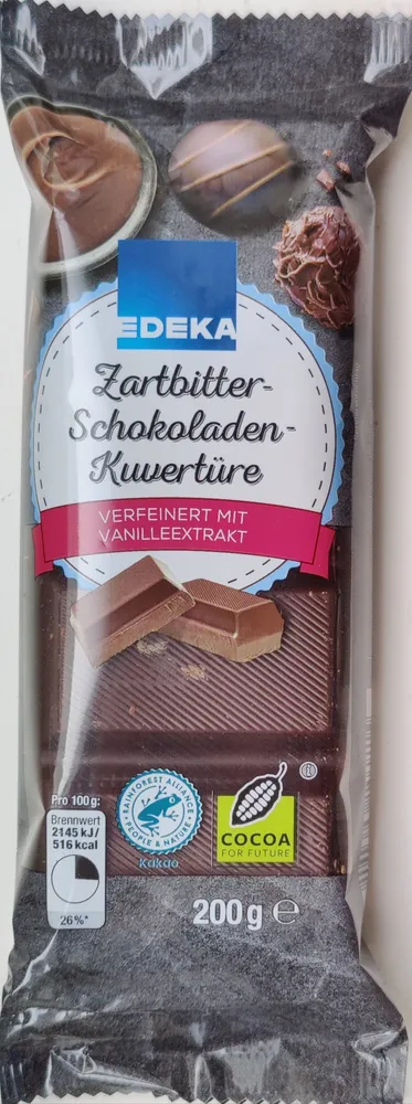 Zartbitter Kuvertüre