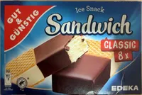 Sandwich Classic Ice Snack