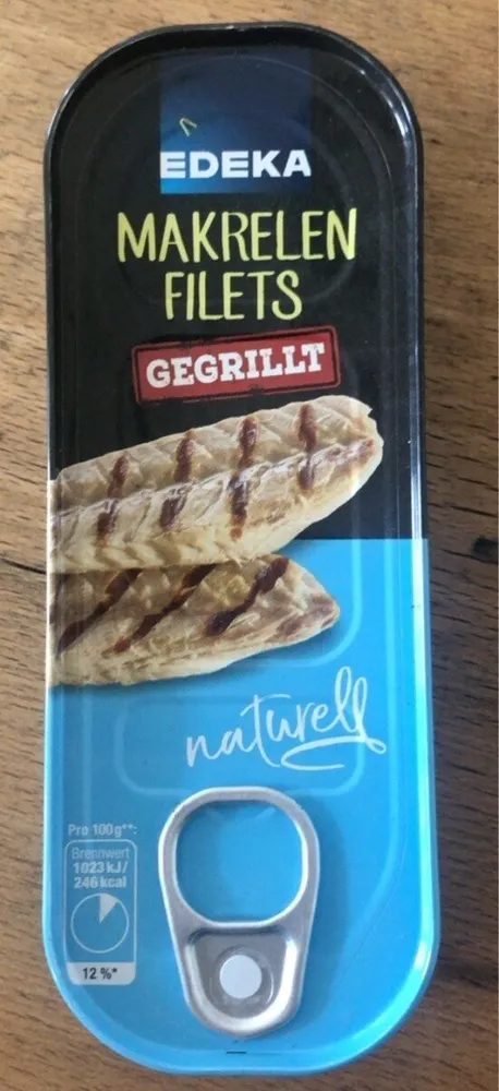 MAKRELEN FILETS GEGRILLT naturelle