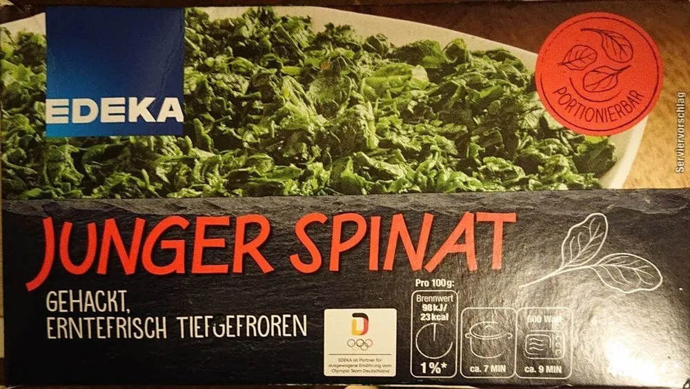 Junger Spinat