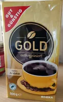 Gold entkoffeiniert