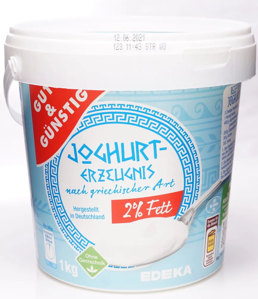 Joghurt-Erzeugnis nach griechischer Art 2% Fett