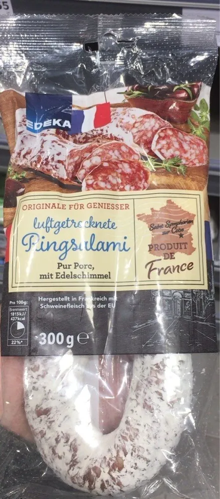 Luftgetrocknete Ringsalami