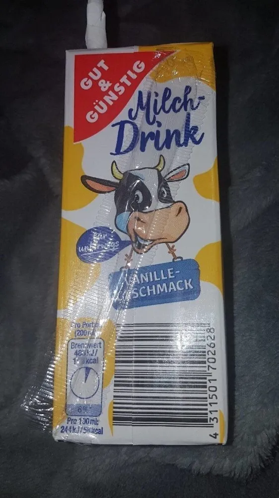 Milchdrink Vanille-Geschmack