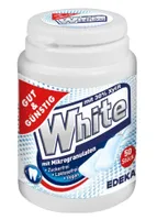White mit Mikrogranulaten Kaugummi