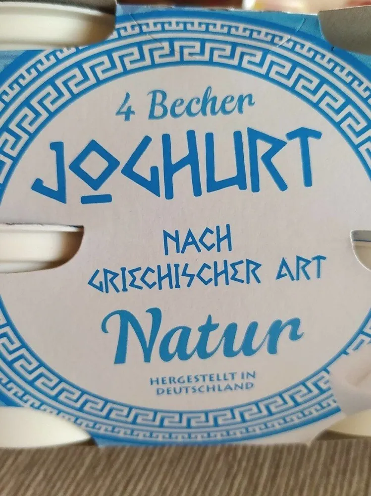 Joghurt nach griechischer Art - natur