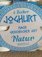 Joghurt nach griechischer Art - natur