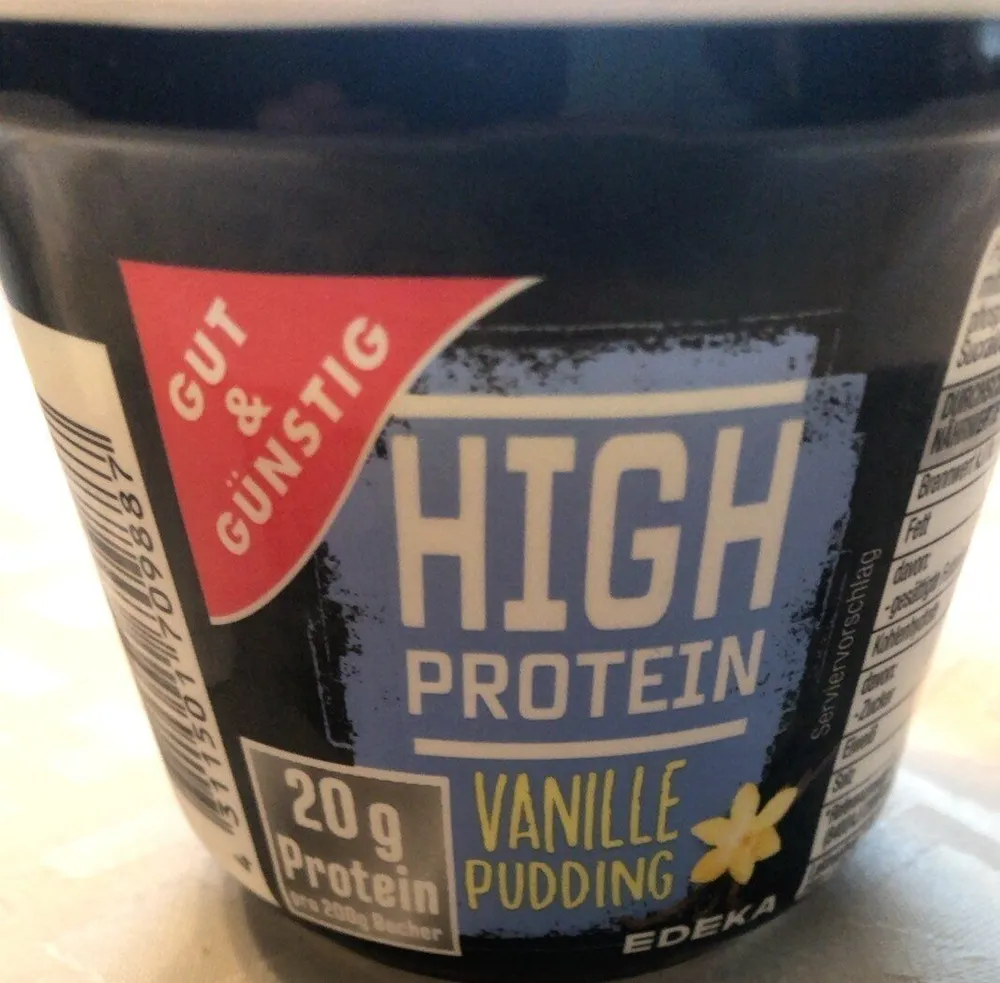 High Protein Vanille Pudding