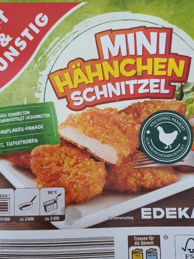 Mini Hähnchen Schnitzel