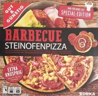 Barbecue Steinofenpizza