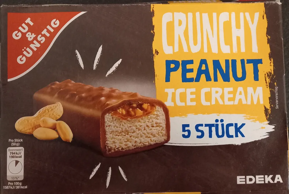 Crunchy Peanuts Ice Cream
