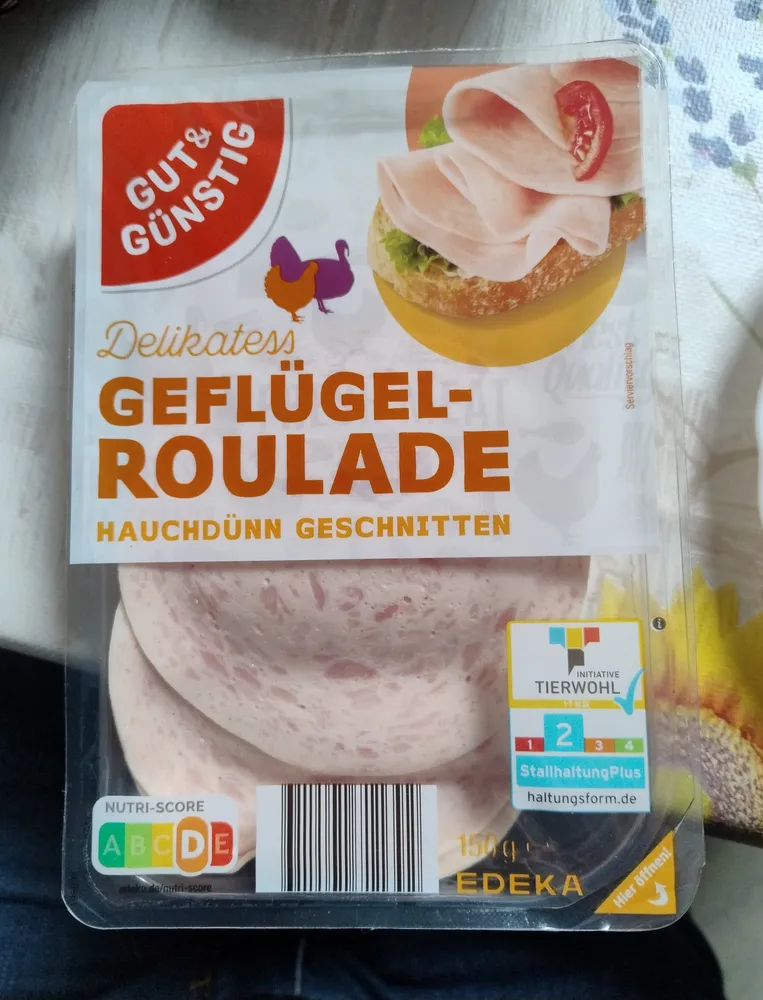Delikatess Geflügel Roulade