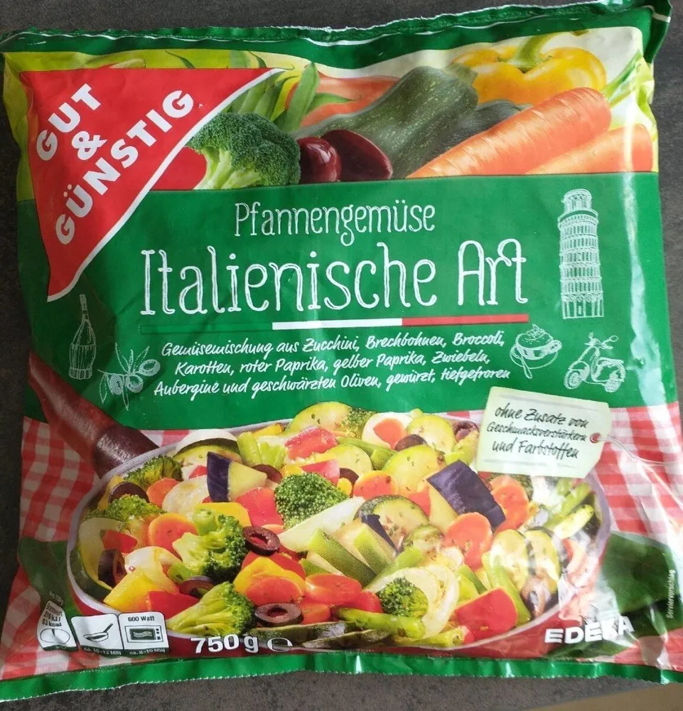 Pfannengemüse Italienische Art