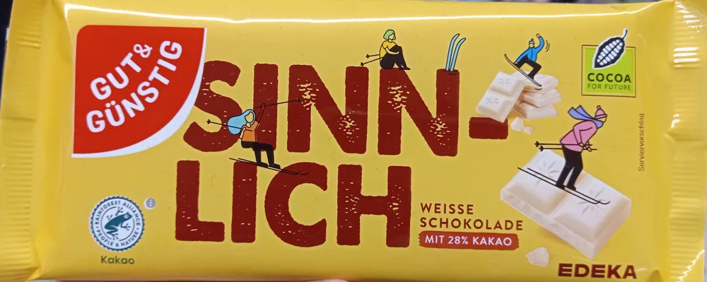Weiße Schokolade