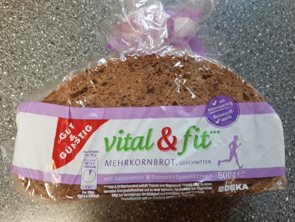 vital & fit Mehrkornbrot