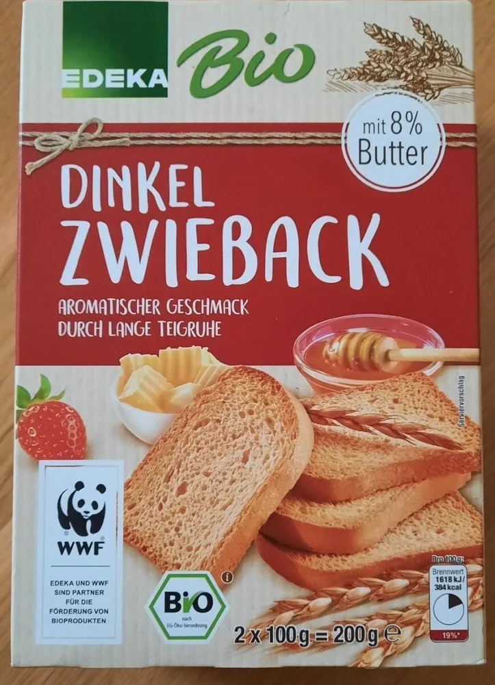 Dinkel Zwieback