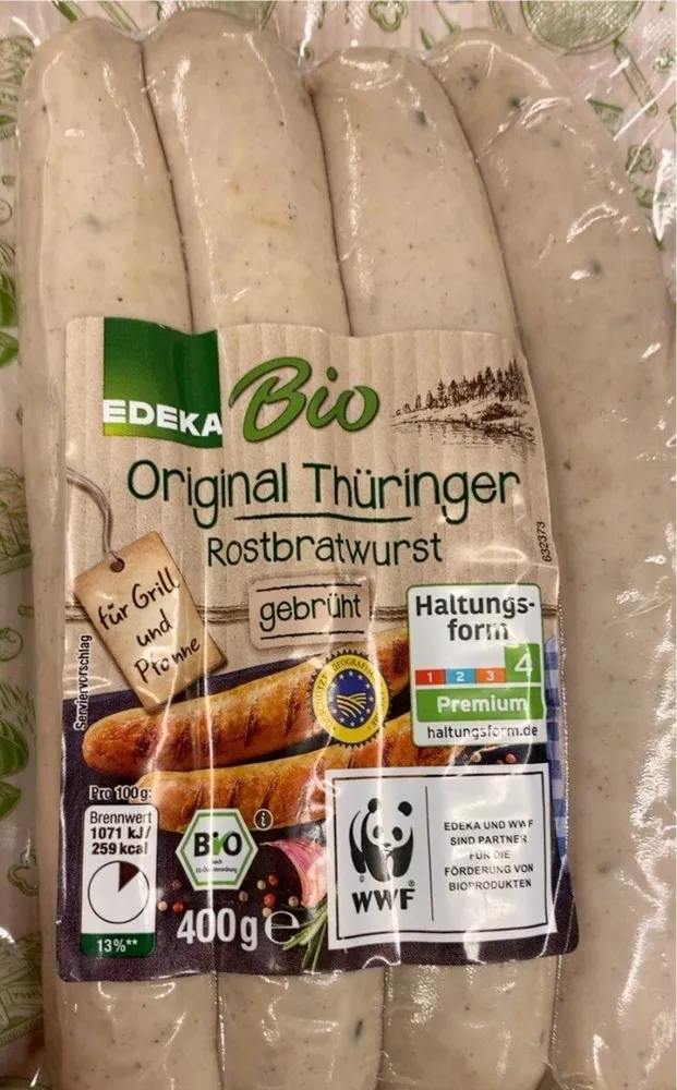 Original Thüringer Rostbratwurst