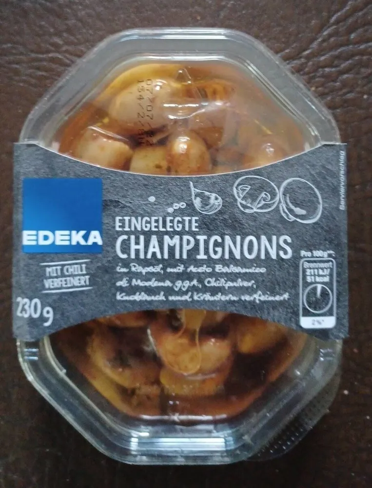 Eingelegte Champigons