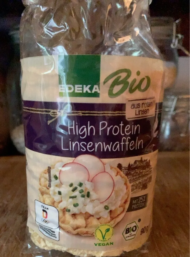Bio-Linsenwaffeln High Protein