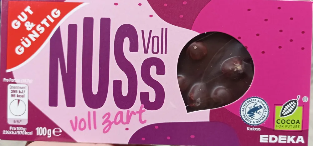 Vollnuss zart