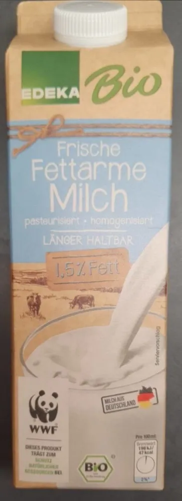 Frische fettarme Milch