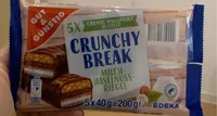 CRUNCHY BREAK MILCH-HASELNUSS-RIEGEL
