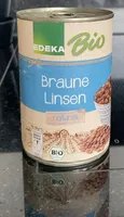 Braune Linsen