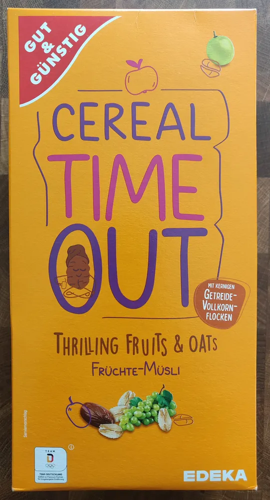 Cereal Time Out Früchte Müsli