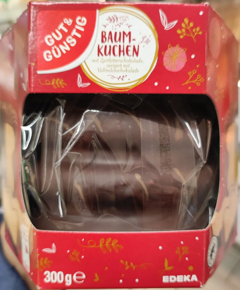 Baumkuchen Zartbitter